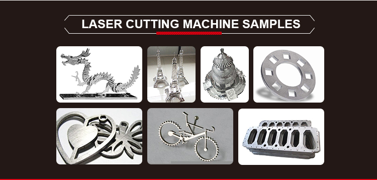 1000W 1500W 2KW 3000W 4KW Стальной станок для лазерной резки с ЧПУ